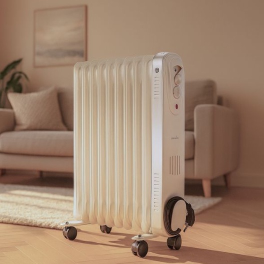 Eļļas radiators 2500 W