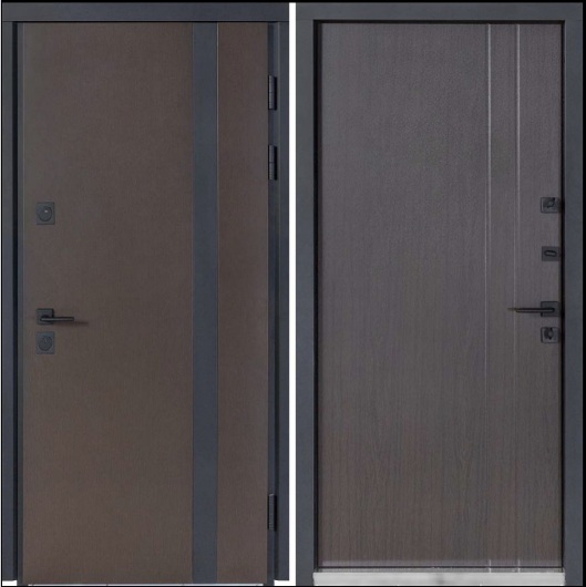 Metāla ārdurvis Termo House, modelis 710 venge